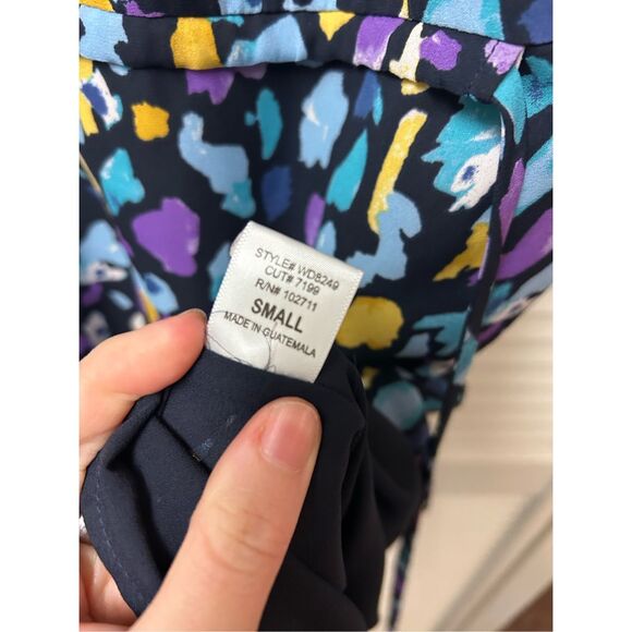 Gibson Nordstroms Multicolor Abstract Sleeveless Dress, Sz Small - Picture 4 of 10